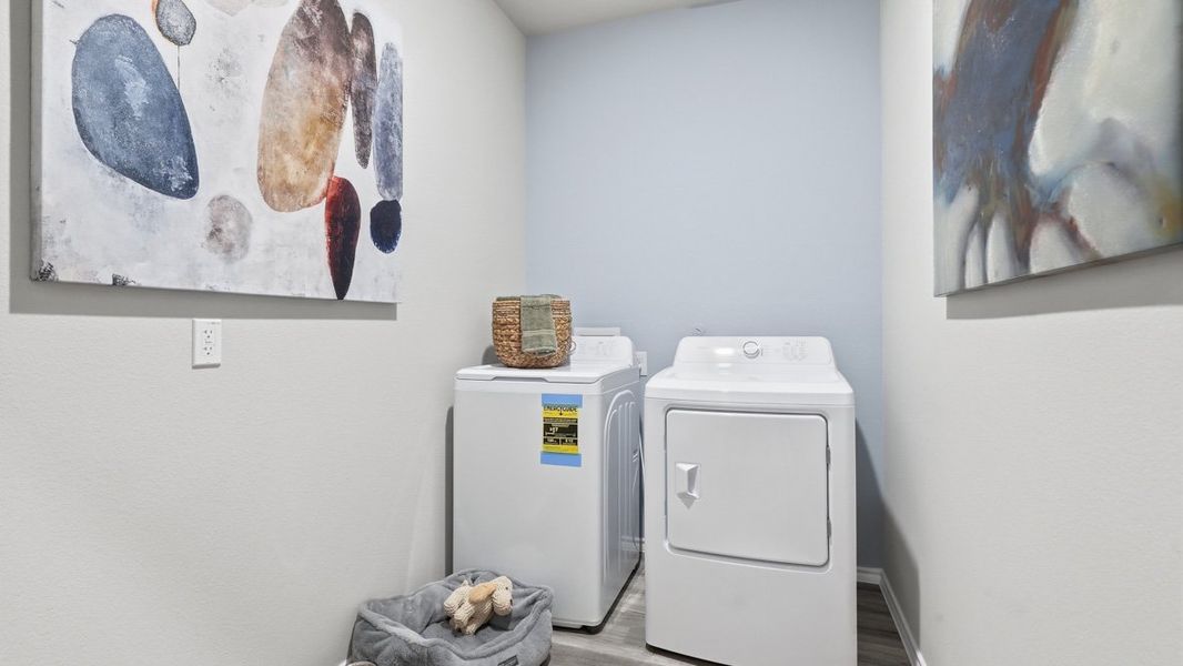 Furnished interior view inside a new home in Longhorn Estates, Fort Worth (Image 18).