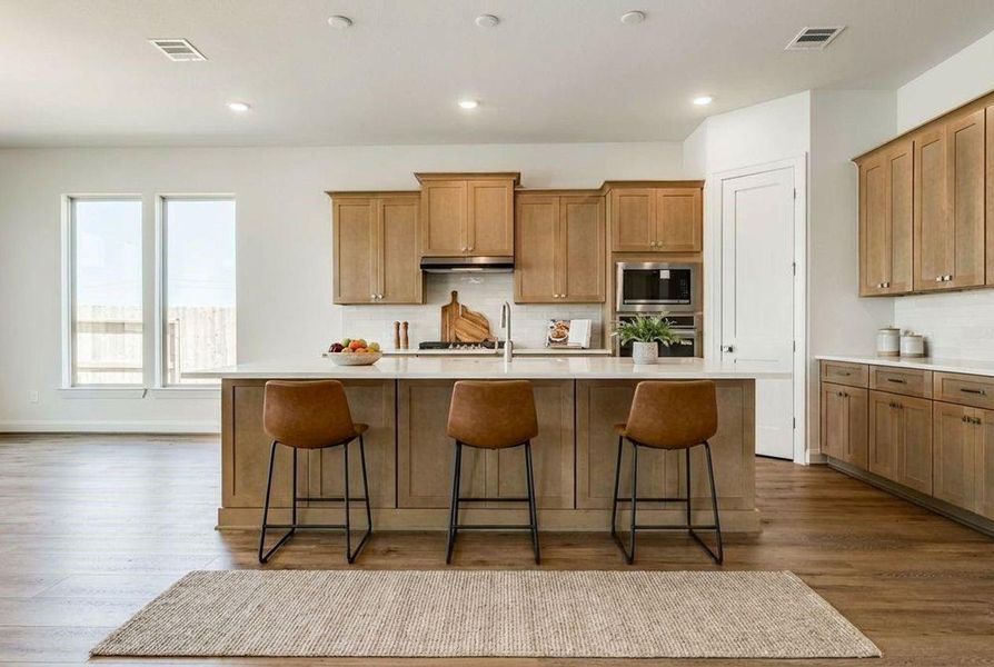 Furnished interior view inside a new home in , Sealy (Image 9).