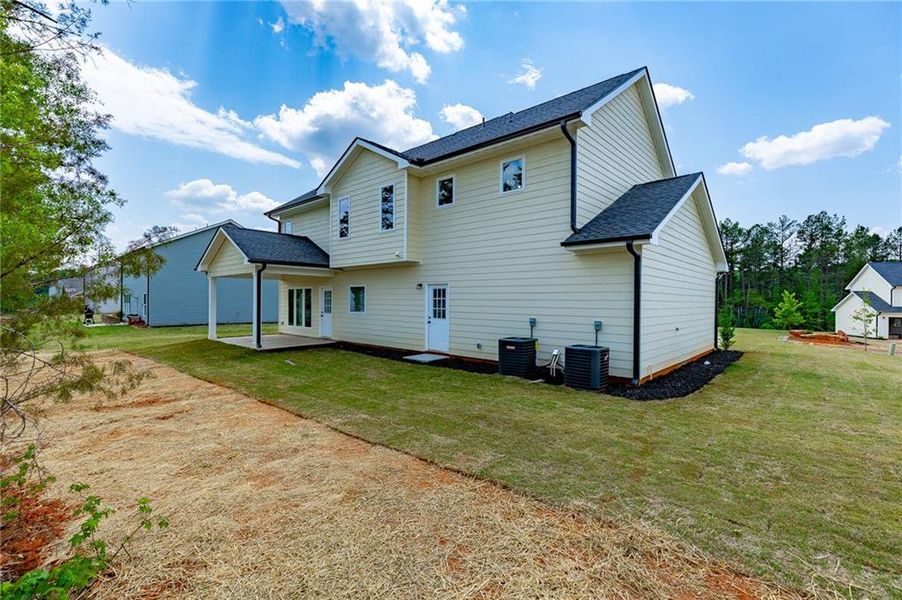 Exterior details and patio area of a home in , Toccoa (Image 32).