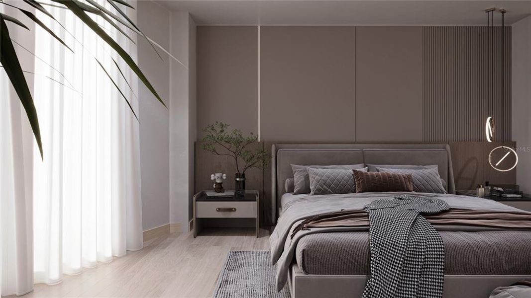 Furnished interior view inside a new home in , Punta Gorda (Image 5).