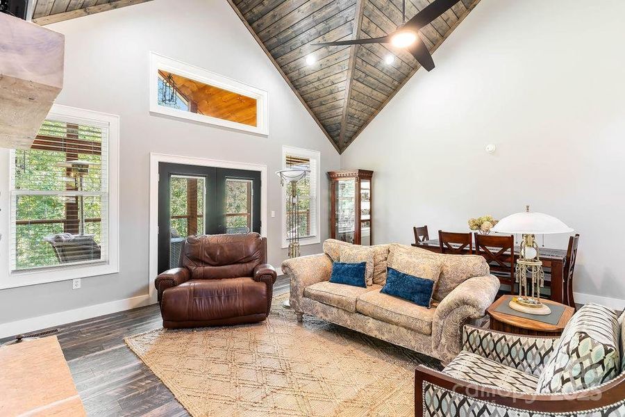 Furnished interior view inside a new home in , Hendersonville (Image 27).