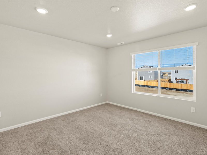 Spacious, unfurnished interior of a new home in Poudre Heights: The Lakes Collection, Windsor (Image 14).