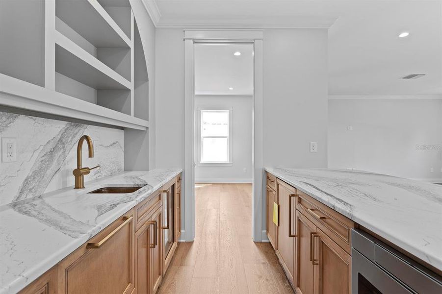 Furnished interior view inside a new home in , Tampa (Image 16).