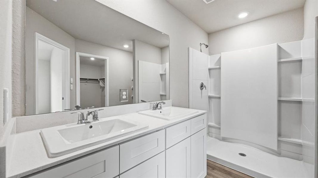 Furnished interior view inside a new home in Hickory Grove, Krum (Image 7).