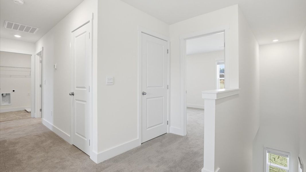 Spacious, unfurnished interior of a new home in The Ridge at Neals Landing, Knoxville (Image 16). Spacious, unfurnished interior of a new home in The Ridge at Neals Landing, Knoxville (Image 16).
