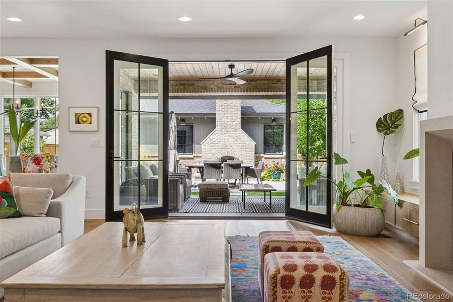 Furnished interior view inside a new home in , Denver (Image 22).