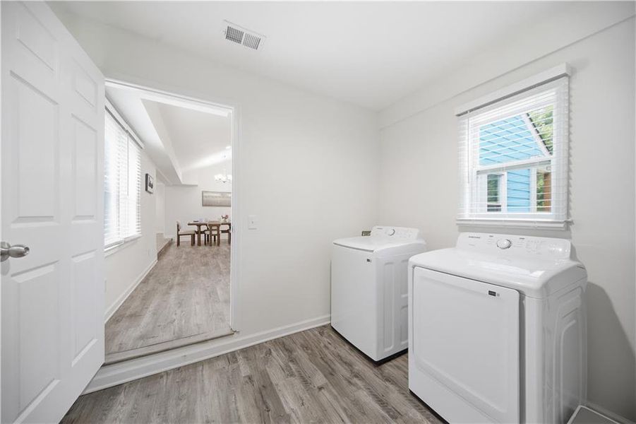 Furnished interior view inside a new home in , Decatur (Image 8).