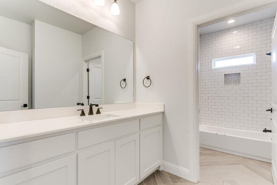 Representative furnished interior of a home built from the Refuge Lane by Trinity Classic Homes in Zion Trails, Poolville (Image 29).