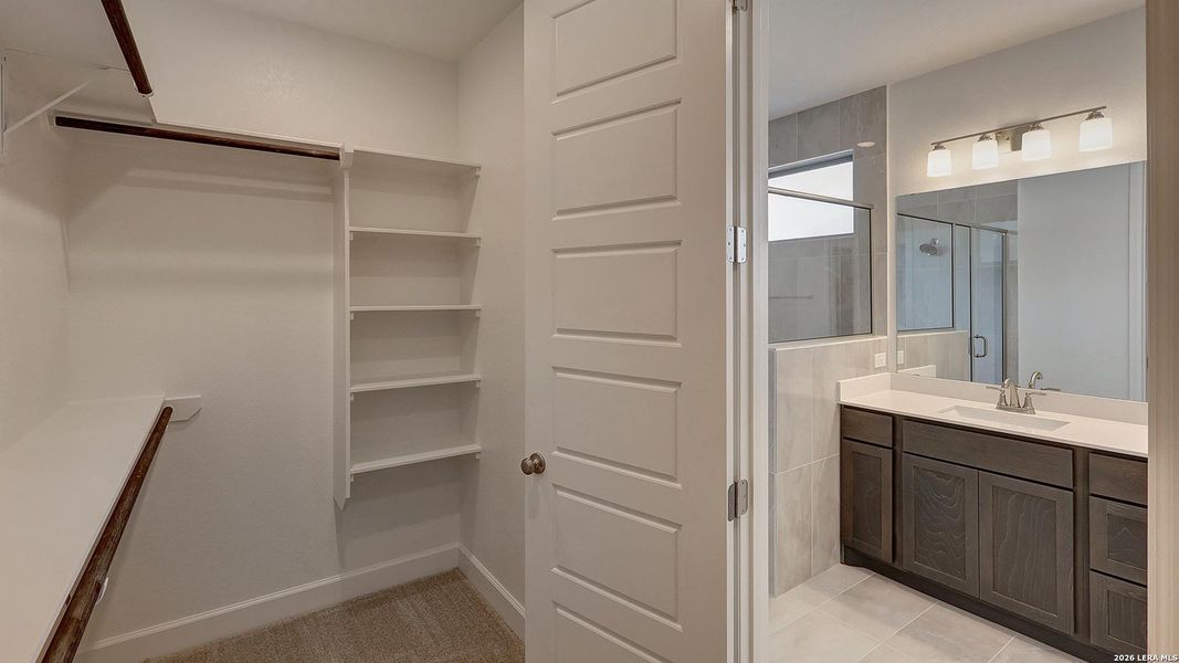 Furnished interior view inside a new home in Alsatian Oaks, Castroville (Image 6).