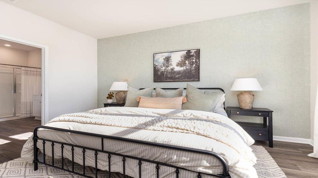 Furnished interior view inside a new home in Sheep Island, Summerville (Image 19).