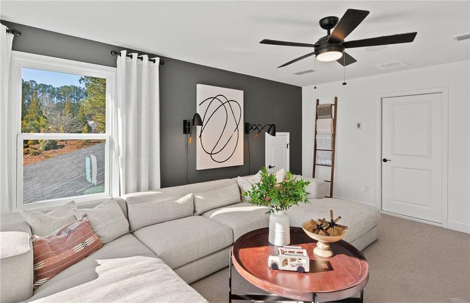 Furnished interior view inside a new home in Sun City Peachtree, Griffin (Image 18).