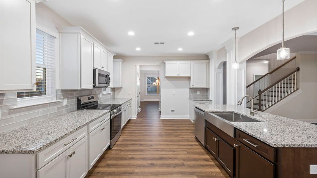 Furnished interior view inside a new home in Pinebrook, Woodruff (Image 5).