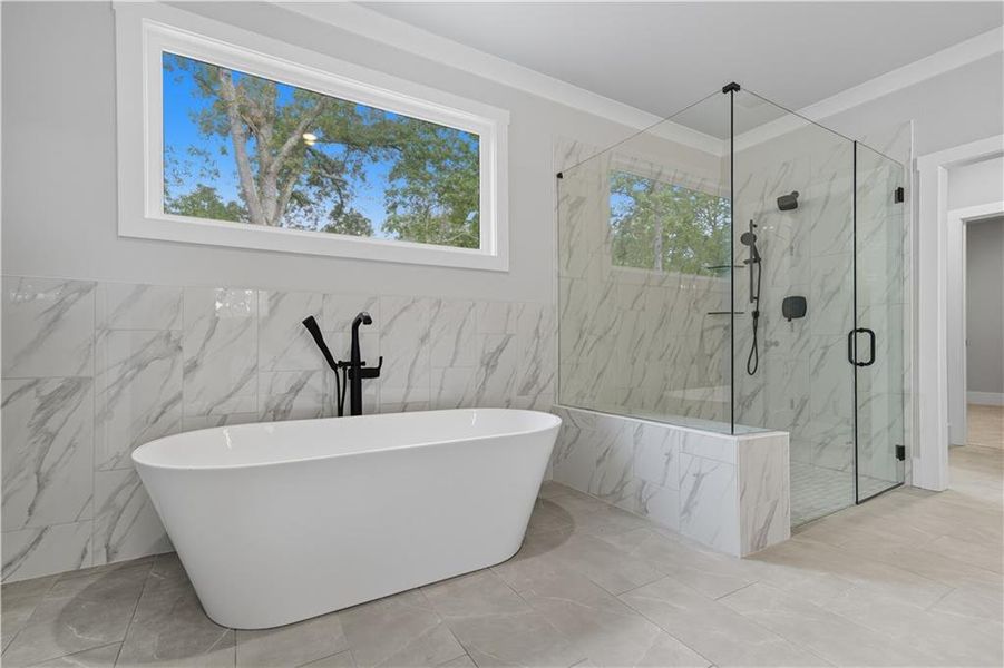 Furnished interior view inside a new home in , Canton (Image 11).