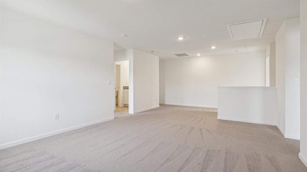Spacious, unfurnished interior of a new home in Whispering Springs, Maryville (Image 22). Spacious, unfurnished interior of a new home in Whispering Springs, Maryville (Image 22).