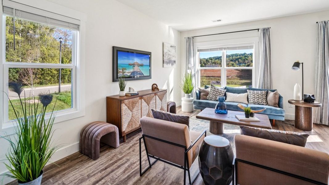 Furnished interior view inside a new home in The Arbor Townhomes, Kingsport (Image 8).