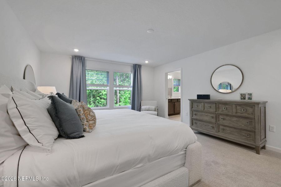 Furnished interior view inside a new home in Diamond Springs, Jacksonville (Image 13).