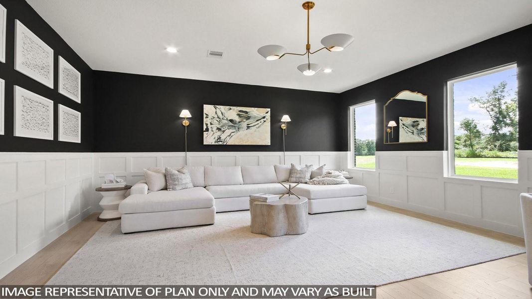 Furnished interior view inside a new home in Butlers Bend Estates, Pinehurst (Image 15).
