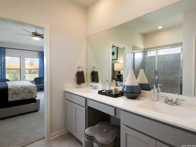 Furnished interior view inside a new home in , San Antonio (Image 9).
