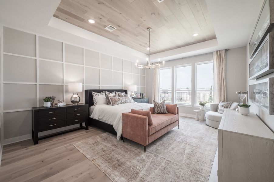 Representative furnished interior of a home built from the Casoria by Tri Pointe Homes in Solace Collection At Evergrove, Richmond (Image 18).