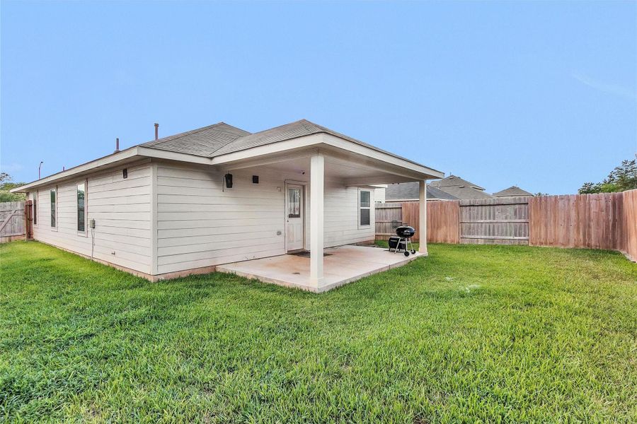 Front exterior of a new home in , Sealy, TX, highlighting curb appeal (Image 21). Front exterior of a new home in , Sealy, TX, highlighting curb appeal (Image 21).