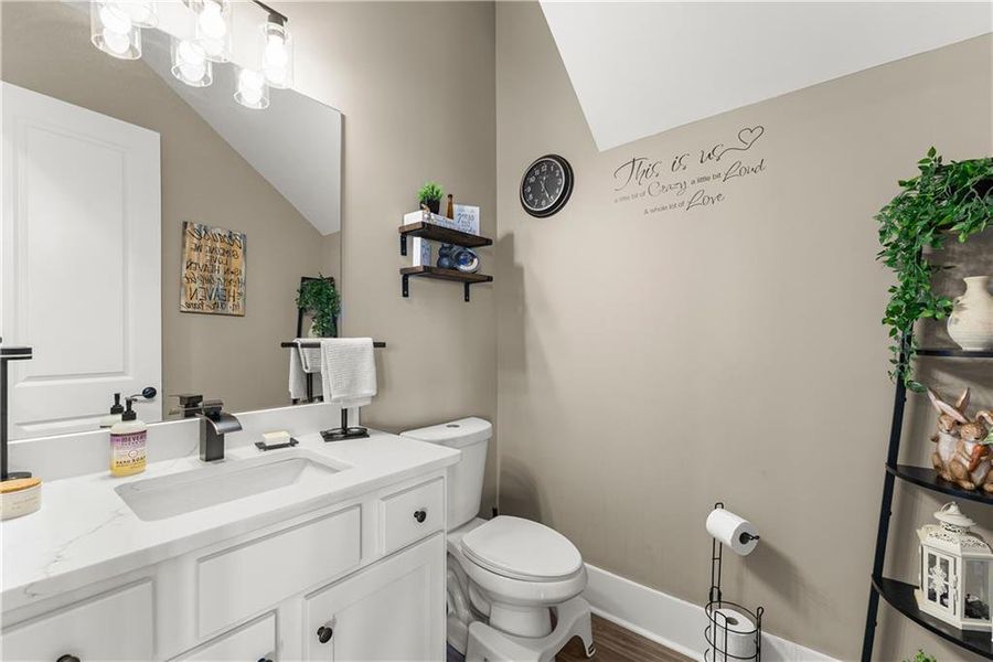 Furnished interior view inside a new home in , Dawsonville (Image 43).