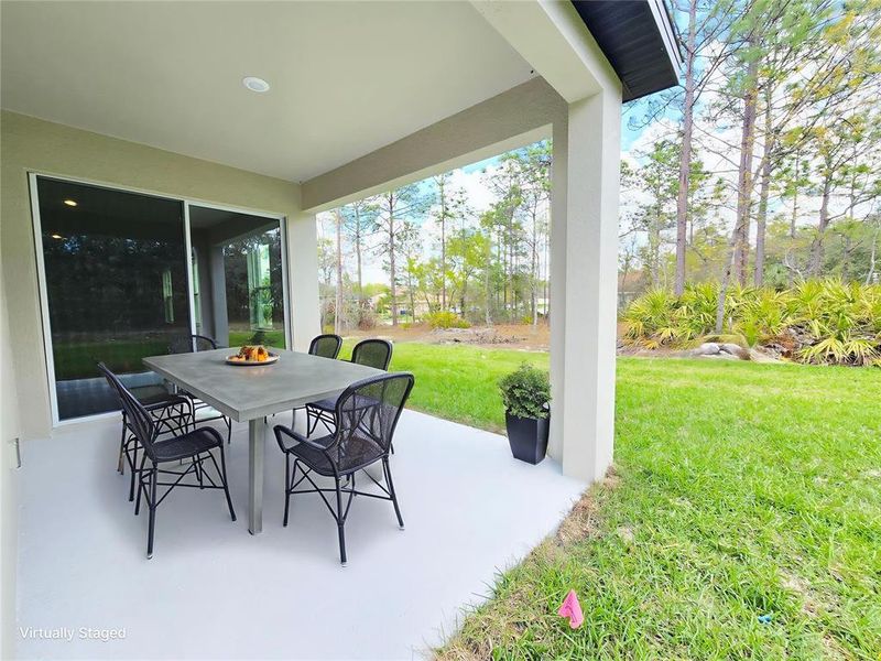 Exterior details and patio area of a home in , Homosassa (Image 33).