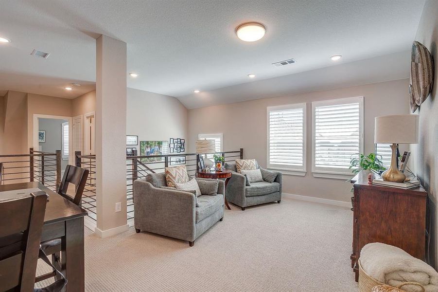 Furnished interior view inside a new home in , Fort Worth (Image 37).