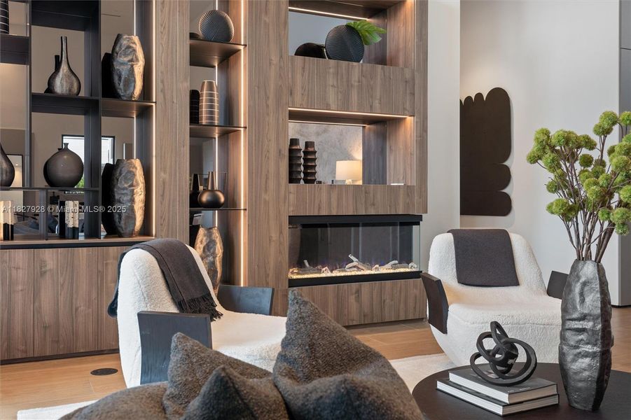 Furnished interior view inside a new home in , Davie (Image 76).