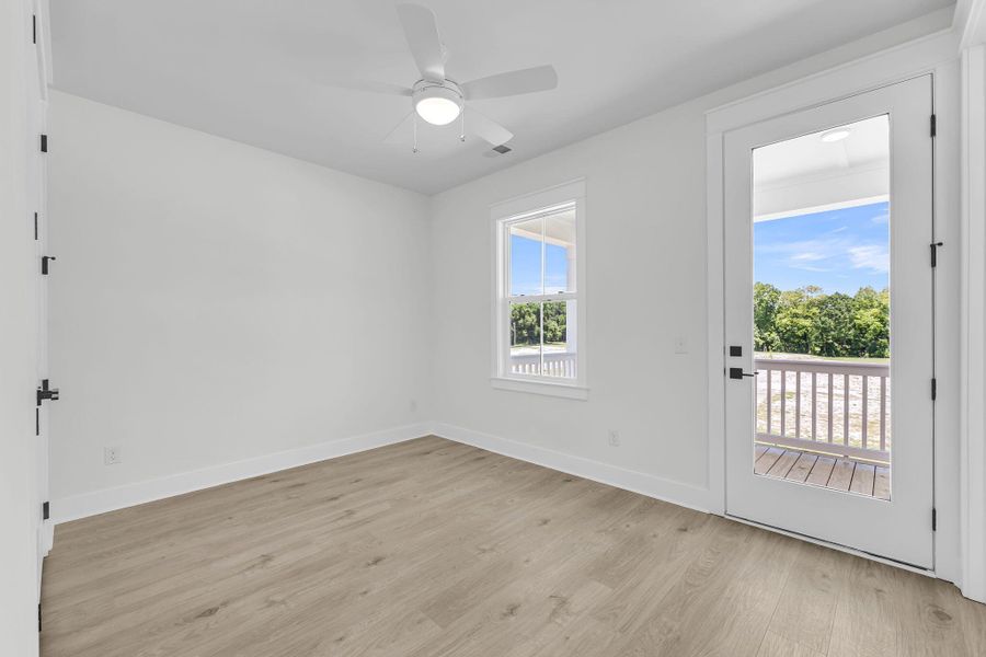 Spacious, unfurnished interior of a new home in Miller's Crossing, Johns Island (Image 29). Spacious, unfurnished interior of a new home in Miller's Crossing, Johns Island (Image 29).