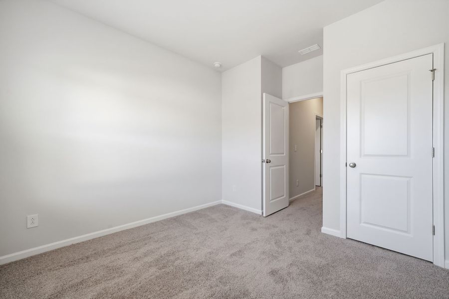 Spacious, unfurnished interior of a new home in Lakeview Village, Charlotte (Image 25). Spacious, unfurnished interior of a new home in Lakeview Village, Charlotte (Image 25).