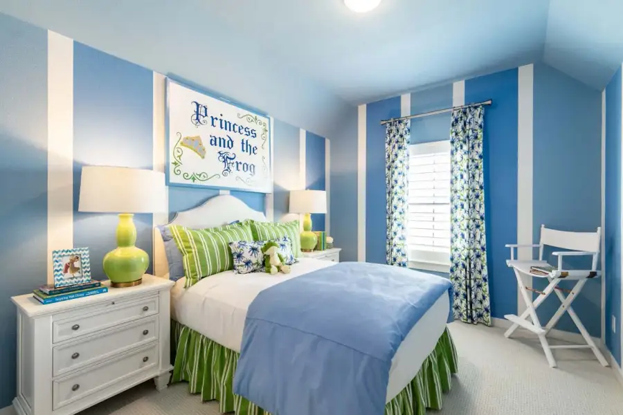 Representative Secondary Bedroom - some options shown Representative Secondary Bedroom - some options shown