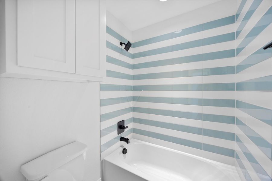 Furnished interior view inside a new home in Brookshire at Legacy Hills, Celina (Image 39).