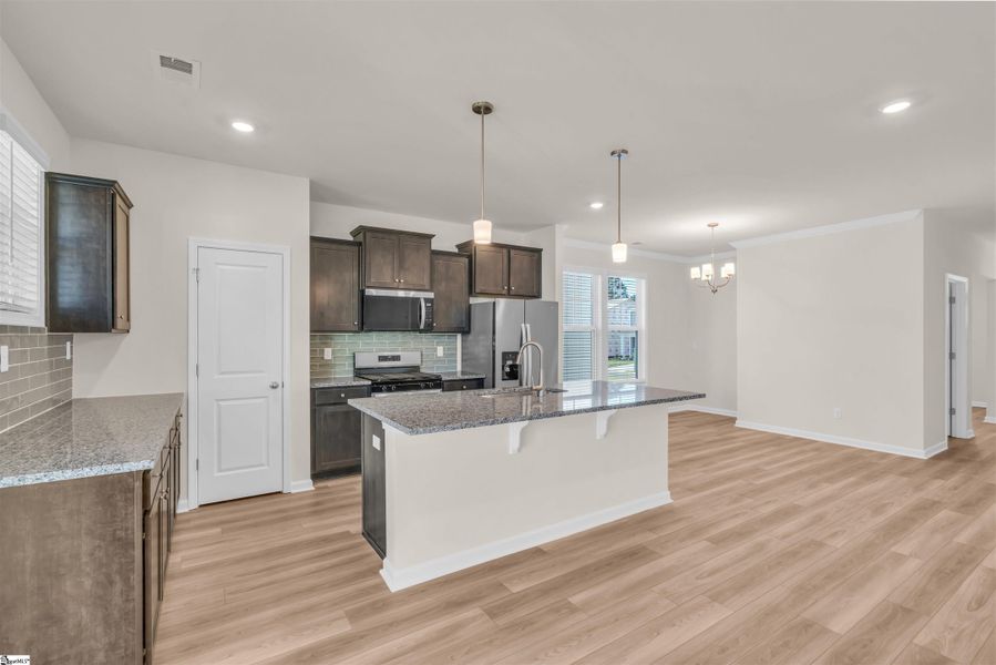 Furnished interior view inside a new home in Halton Oaks, Spartanburg (Image 8).