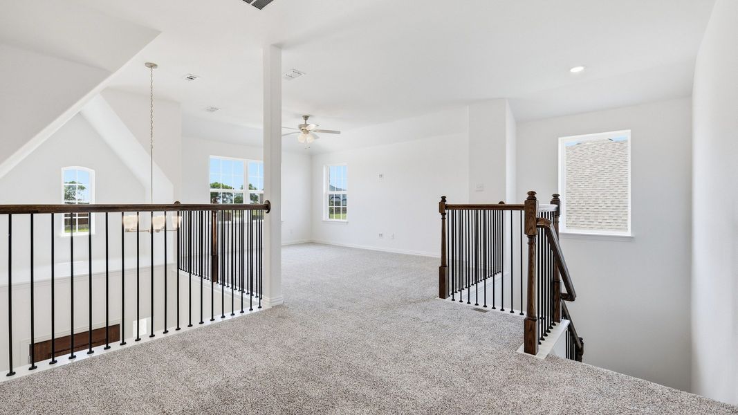 Furnished interior view inside a new home in Anna Ranch, Anna (Image 39).