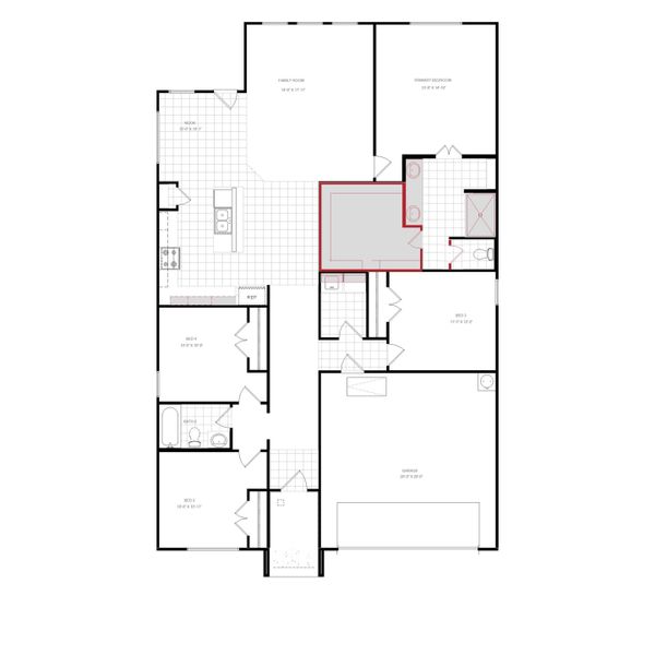 W/S #66452 / BG #2: 1st Floor W/S #66452 / BG #2: 1st Floor