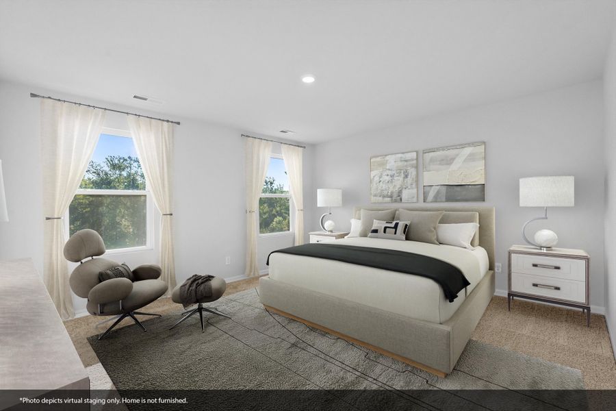 Furnished interior view inside a new home in Bell West, Kernersville (Image 7).