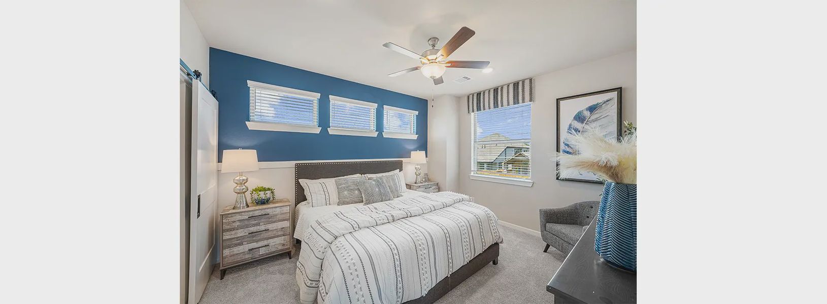 Representative furnished interior of a home built from the Storybrooke by Chesmar Homes in Balmoral, Humble (Image 7). Representative furnished interior of a home built from the Storybrooke by Chesmar Homes in Balmoral, Humble (Image 7).