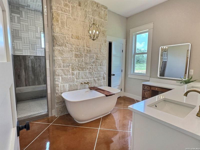 Furnished interior view inside a new home in , Jourdanton (Image 8).