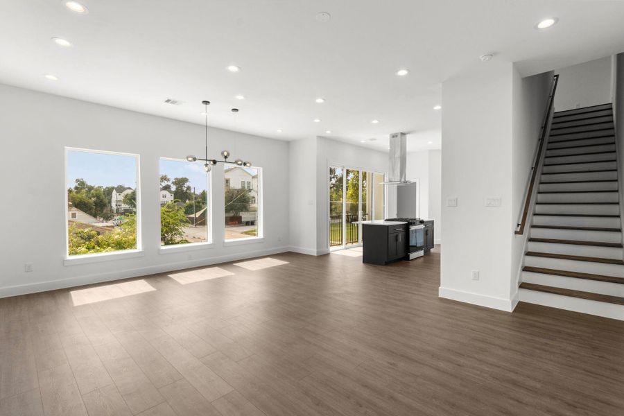 Spacious, unfurnished interior of a new home in , Houston (Image 15). Spacious, unfurnished interior of a new home in , Houston (Image 15).