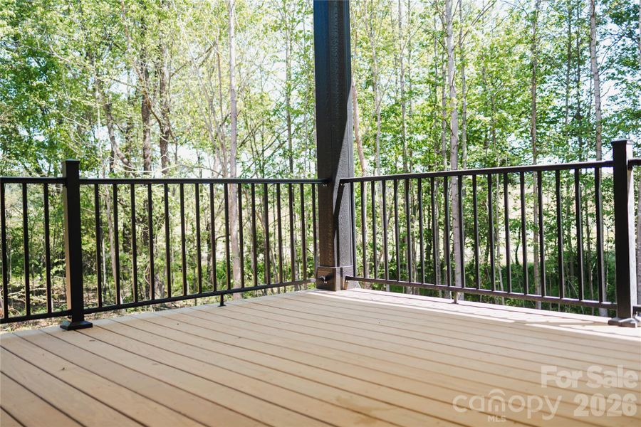 Exterior details and patio area of a home in , Oakboro (Image 25).