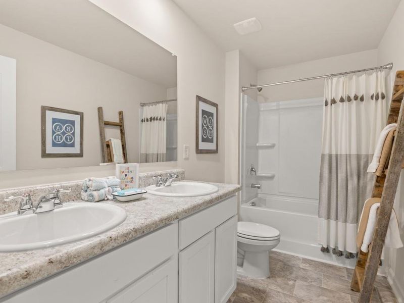 Furnished interior view inside a new home in Lost Creek, Dallas (Image 30).