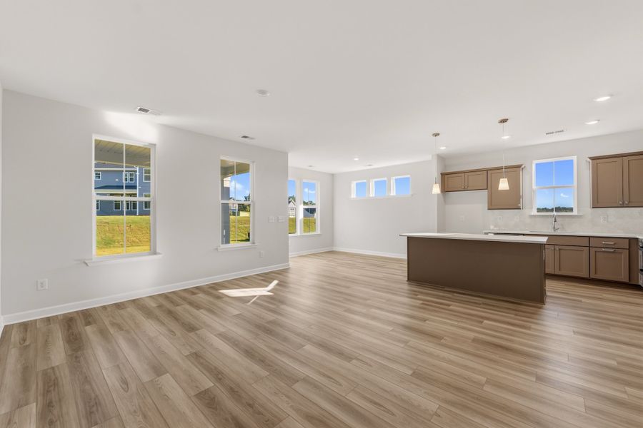 Spacious, unfurnished interior of a new home in Cottages at Lake Emory, Inman (Image 18). Spacious, unfurnished interior of a new home in Cottages at Lake Emory, Inman (Image 18).