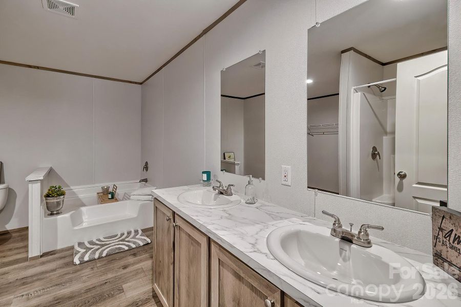 Furnished interior view inside a new home in , Kershaw (Image 3).