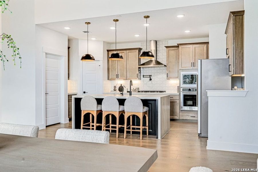 Furnished interior view inside a new home in Bison Ridge, San Antonio (Image 16).