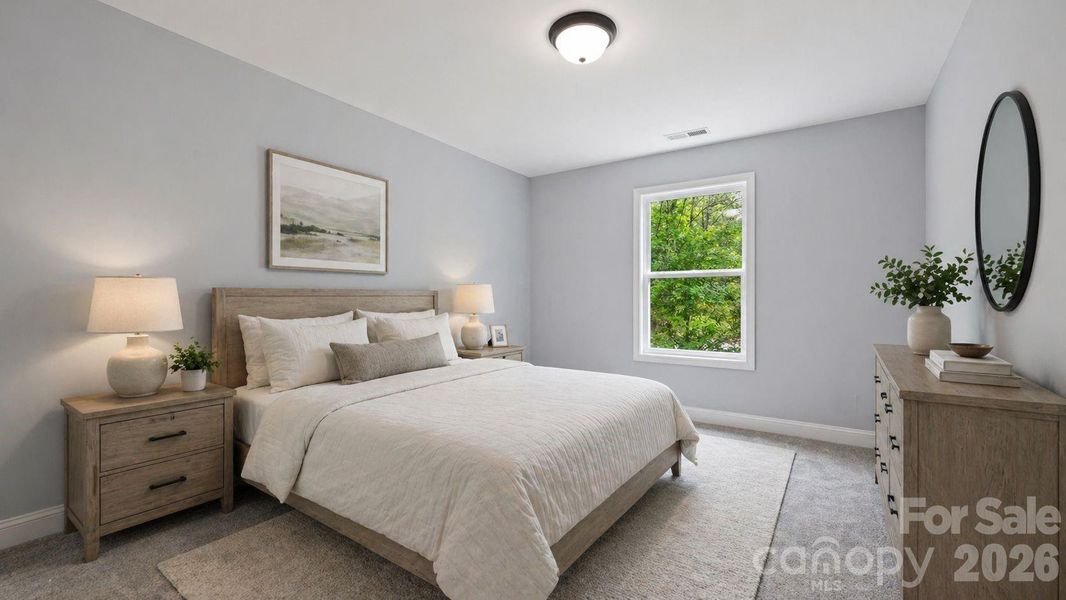 Furnished interior view inside a new home in , Maggie Valley (Image 13).