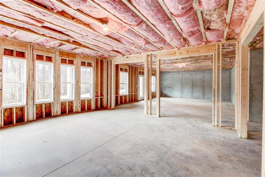 In-progress construction of a new home in , Conyers, GA (Image 49).