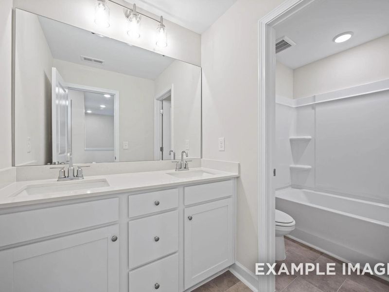 Furnished interior view inside a new home in Camden Park, Knightdale (Image 13).