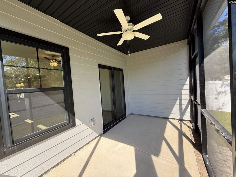 Exterior details and patio area of a home in Dunbar Village, Cayce (Image 23).