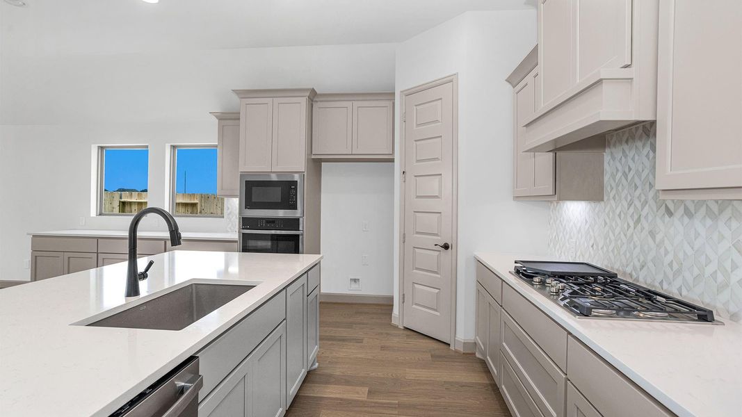 Furnished interior view inside a new home in Grange, Katy (Image 7).