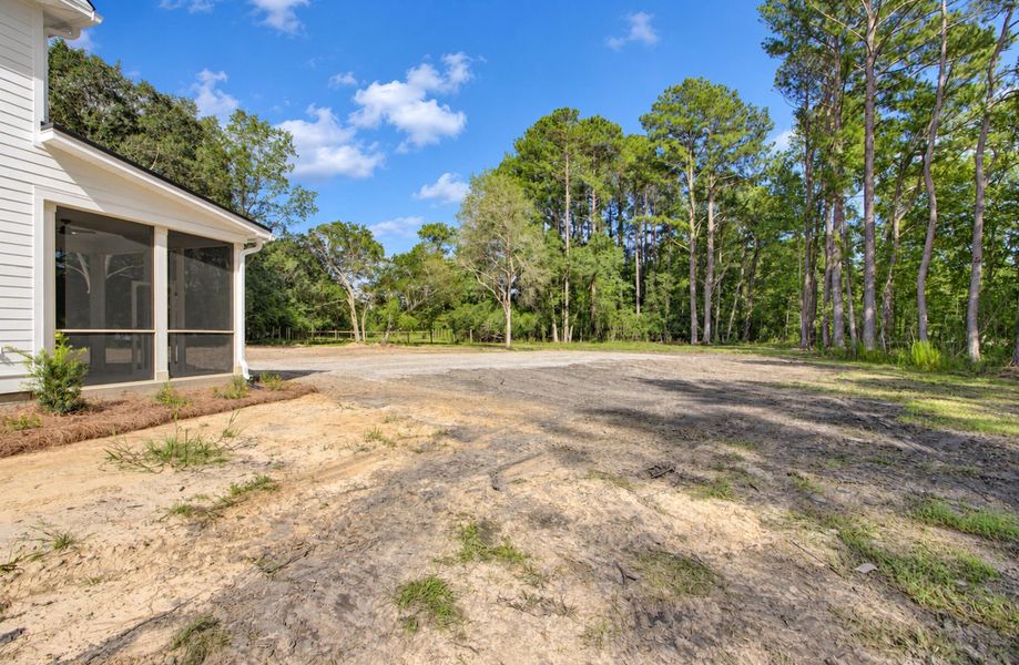 Exterior details and patio area of a home in , Meggett (Image 19).